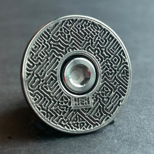 TOP CAP - TRON  - TITANIUM -NATURAL