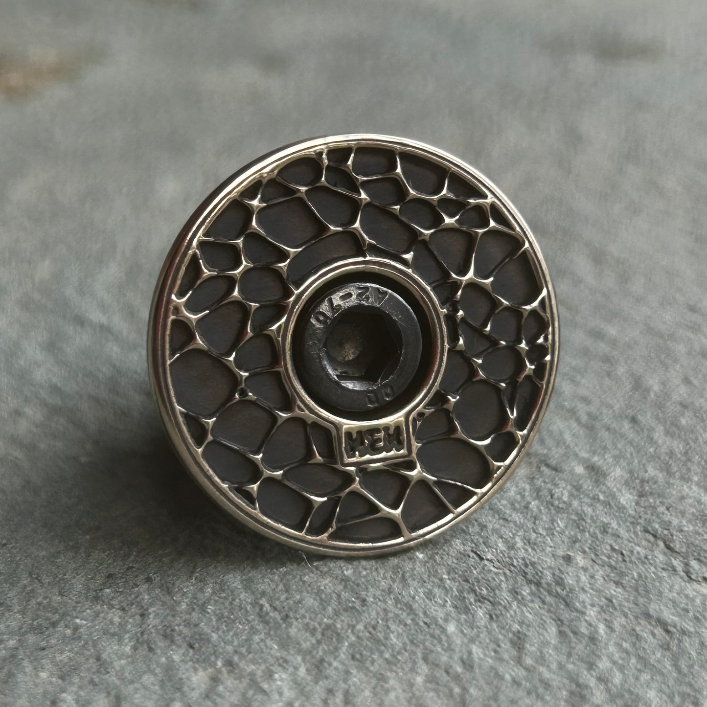 TOP CAP - VORNOI - PATINA - BRASS