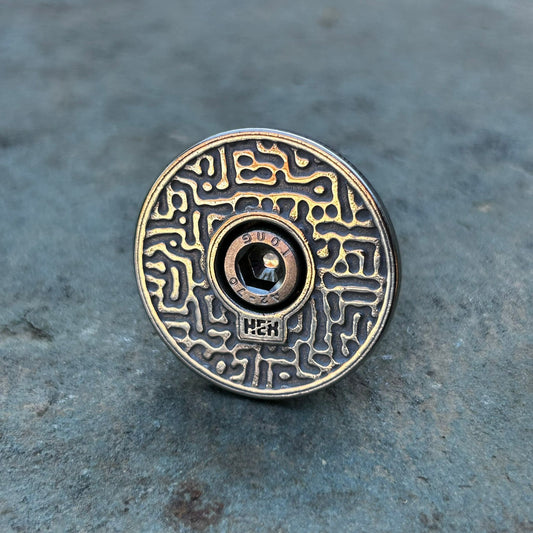 LIQUID MAZE STAINLESS STEEL TOP CAP