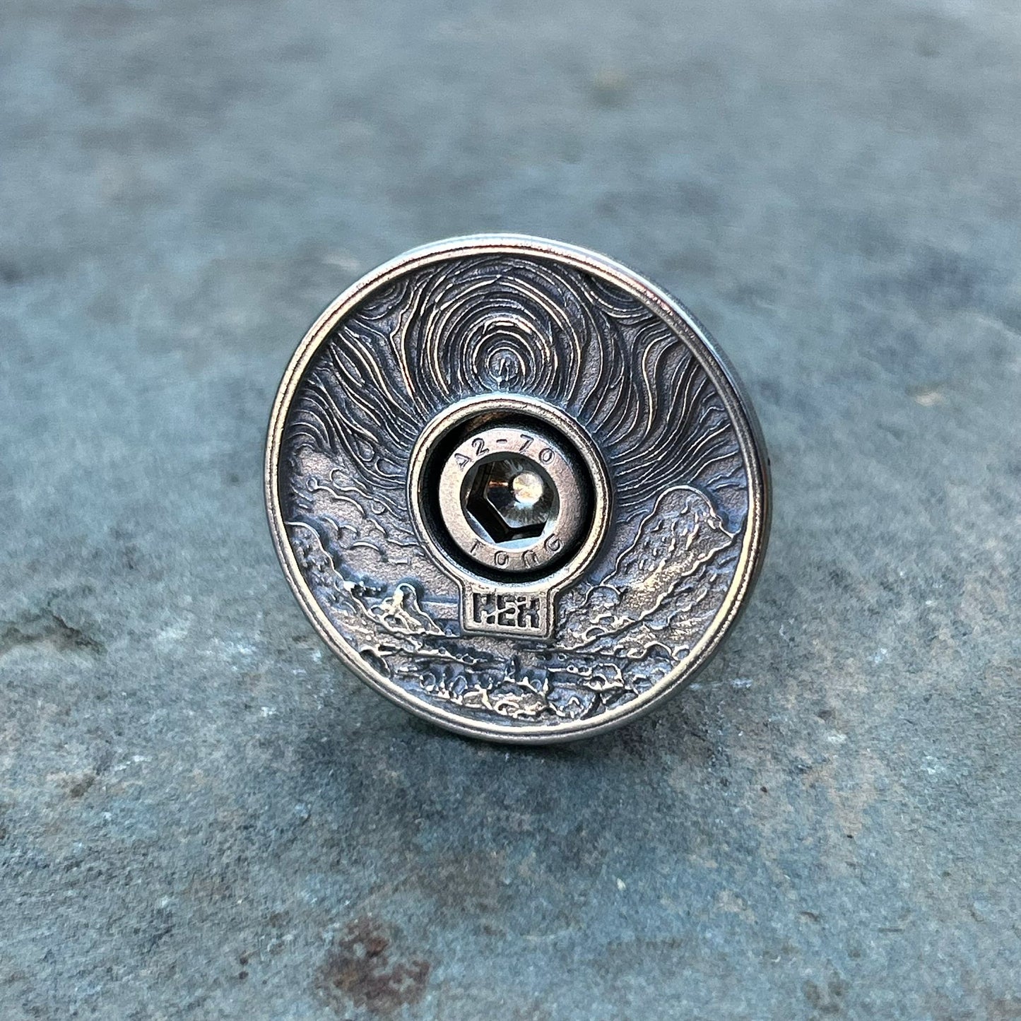 MYSTIC SUNSET STAINLESS STEEL TOP CAP