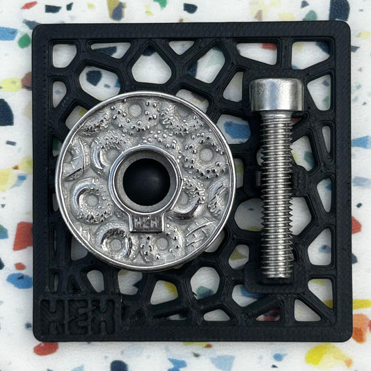 TOP CAP - DONUT - STAINLESS STEEL
